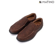 MATINO SHOES รองเท้าหนังชาย รุ่น MC/S 7811 - BROWN/COFFEE