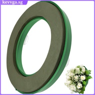 Flower Foam Ring with Mud Ring Block Artificial Floral Arrangement Mud Ring for Florist Wedding Car Decoration kevvga.sg