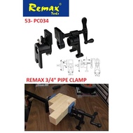Remax 3/4" Pipe Clamp Set (H-Type)