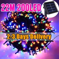 【Ready Stock】Raya Lights 300 LED 32M Solar String Lights Muharram Remote Control Waterproof LED Flas