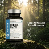 LES Labs Cortisol Health 60 Capsules | Ashwagandha & Phosphatidylserine Reduce Stress Balance Cortis