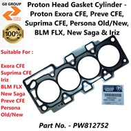 Proton Head Gasket Cylinder - Proton Exora CFE, Suprima CFE, Preve CFE, Persona , BLM FLX, New Saga 