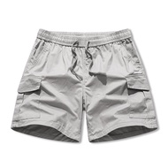 URBAN PIPE 4 กระเป๋ากางเกงขาสั้นสินค้าสำหรับผู้ชาย 28-34 เหนือเข่า Cotton 4 Pocket Cargo Shorts 2260