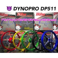 Dynopro Enkei Kurado  FG511 Forged design CNC sportrim sport Rim Y16ZR Y16 Y15 Y125Z Lc135 Lc4s RS150 Enkei Hylos