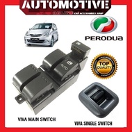Perodua Viva Power Window Single Switch and Main Switch OEM Suis Tingkap Automatik Kereta Viva