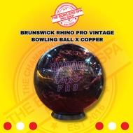 Brunswick Vintage Reactive Rhino Pro Deep Purple 13lbs Bowling Ball