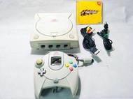 【奇奇怪界】SEGA Dreamcast (DC) 主機 D77組  附原廠手把 AV電源線 贈經典正版遊戲一片