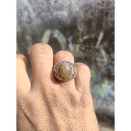 Moss agate stone