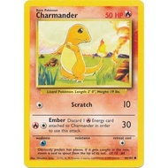 Charmander - 46/102 - Common Unlimited Base Set Unlimited Singles Vintage 1999 Pokemon Cards
