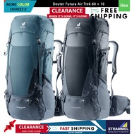 [100% ɑuthentic] Deuтer Futura Air Trek 60 + 10 Backpack For Hiking Trekking Mountaineering Backpack