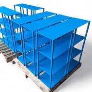 耐荷重鐵架.層架.置物籃架.家具收納.金屬層板架.多色可選