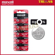 Maxell Japan 364 SR621SW SR621 28034 LR621 AG1 Watch Coin Battery (5PCS)