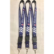 ACLC Ama Computer Learning Center Hospitality/ IT ID Lace Lanyard