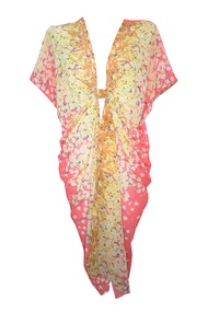 Annebra Cruise เสื้อคลุมลายพิมพ์ สีชมพู (AS9-417)