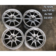 USED RIM TC105N 16 INCH FOR MYVI ALZA SAGA BLM WIRA YARIS VIOS CITY JAZZ