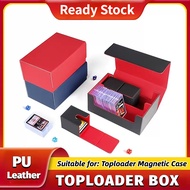 【SG】Graded Card Storage Case | Toploader Box Magnetic Case TCG PU Leather PSA Slab BGS One Touch