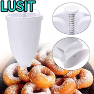 LUSIT Doughnut Mould Portable Home Handmade Donuts Mold