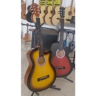 TERLENGKAP ALAT MUSIK Gitar Yamaha Akustik Pemula BONUS Pick MURAH