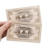 Ticket Harry Potter Stamped Nine and Three Quarters Station Magic Movie Surrounding Prop Mla4