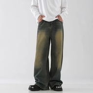 DS Seluar Baggy Jeans Lelaki Girl Boot CutPants Seluar Jeans Baggy Seluar Slack Boot Cut