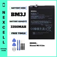 NEXCELL Compatible for Xiaomi Mi 8 Lite Battery Bateri BM3J ( 3350mAh ) with Free Opening Tools