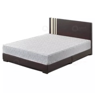 [A-STAR] Queen size Divan Bed frame (Brown) + Queen size Spring Mattress 8 inch