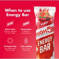Ready stock🇲🇾[Ready Stock] High5s Energy Bar -Vegetarians and vegans - 55g - Fast Shipping
