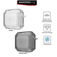 เคส - Amazingthing casing for Airpods3 Anti-Microbial Adamas-Clear [iStudio by UFicon]