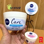 [Nội địa Pháp có Bill] Kem dưỡng ẩm da mặt và body Nivea Care cấp ẩm và làm mềm da chăm sóc da mặt k