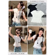 JC88 - Erica Lace Shirt - Lace Combination T-Shirt