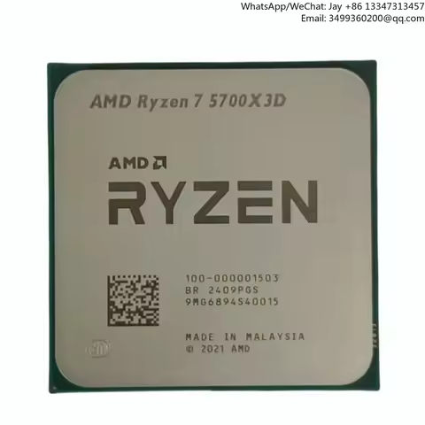 AMD RyZen 5 5500 5600 5600G 5600GT 5600X Ryzen 7 5700X 5800X 5700X3D 5800X3D Processor 3.0GHz 8 Core