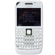 WLLW โทรศัพท์มือถือขายเดิมสำหรับ Nokia E63 2.36นิ้ว RAM 128MB + ROM 256MB 2G/3G โทรศัพท์ WIFI โทรศัพท์ Enlish หรือรัสเซีย Rus ปลดล็อกปุ่มกด