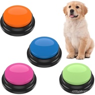 Keyohome 6Pcs Dog Talking Button with Buzzer, Dog Training Button, Recordable Dog Communication Butt