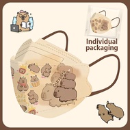 Ready Stock 50PCS 3D Kids Mask 4-12 Year Face Mask For Kids 3ply 3D Protective Kids Mask Individual