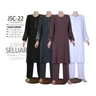 JSC-22 | Jubah Seluar Sulam by JubahMuslimah.biz