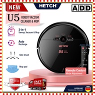 HETCH U5 Robot Vacuum Cleaner &amp; Mop RVC-1415-HC