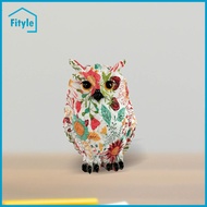 Owl Statue Home Decor Bird Figurine Ornament Cute Decorative Ornament Owl Decorations for Home Sculp