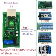 ET69C02 RS485กับเครือข่ายอีเธอร์เน็ต UDP Converter MQTT Modbus RTU RS485 Modbus RTU ไปยังตัวแปลงเครื
