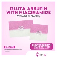 Gluta Arbutin with Niacinamide Soap 70g-100g - IAM AI Open for Rebranding