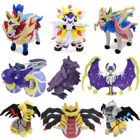 New Corviknight Pokemon Plush Kawaii Koraidon Miraidon Giratina Zamazenta Zacian Lunala Anime Pokemo