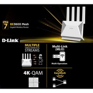 DLINK DIR-BE3602 BE3600 WIFI 7 MESH ROUTER WITH TWO 2.5G PORT