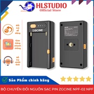 ZGCINE NPF-02 NPF Battery Charger Power Adapter - Fast, Flexible, Convenient Charging HL Studio