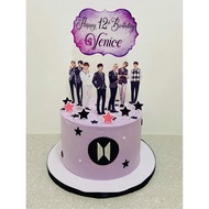 ♣○BTS CAKE PHOTO TOPPER