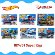 Hot Wheels BDW51 Super Rigs Asst - Toy Car