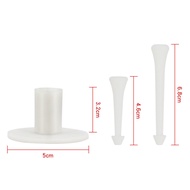 2 Pcs Golf Rubber Tee Adjustable Driving Range Practice Golf Rubber Tee