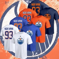 HOT!! Ryan Nugent-Hopkins #93 Edmonton Oiler Name & Number Gift Fan-made 6ATV