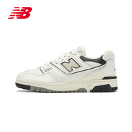 NEW BALANCE NB官方男鞋女鞋BB550系列时尚潮流轻便运动休闲鞋 米色/黑色 BB550LWT 42(脚长26.5cm)