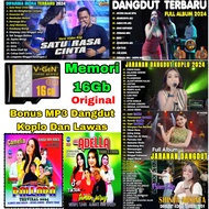 HOT PROMO KARTU MEMORI HP 16 GB ORIGINAL Isi Lagu MP3 DAN MP4 DANGDUT KOPLO NONSTOP  Terbaru