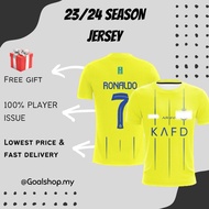 [OFFICIAL 23/24] Player Issue 23/24 Al Nassr Home Jersey Al-Nassr Jersey Ronaldo Al Nassr Jersey Ron