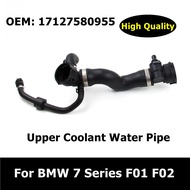 17127580955 Car Accessories Upper Water Pipe Rubber Coolant Hose For BMW 7 Series F01 F02 Water Tank